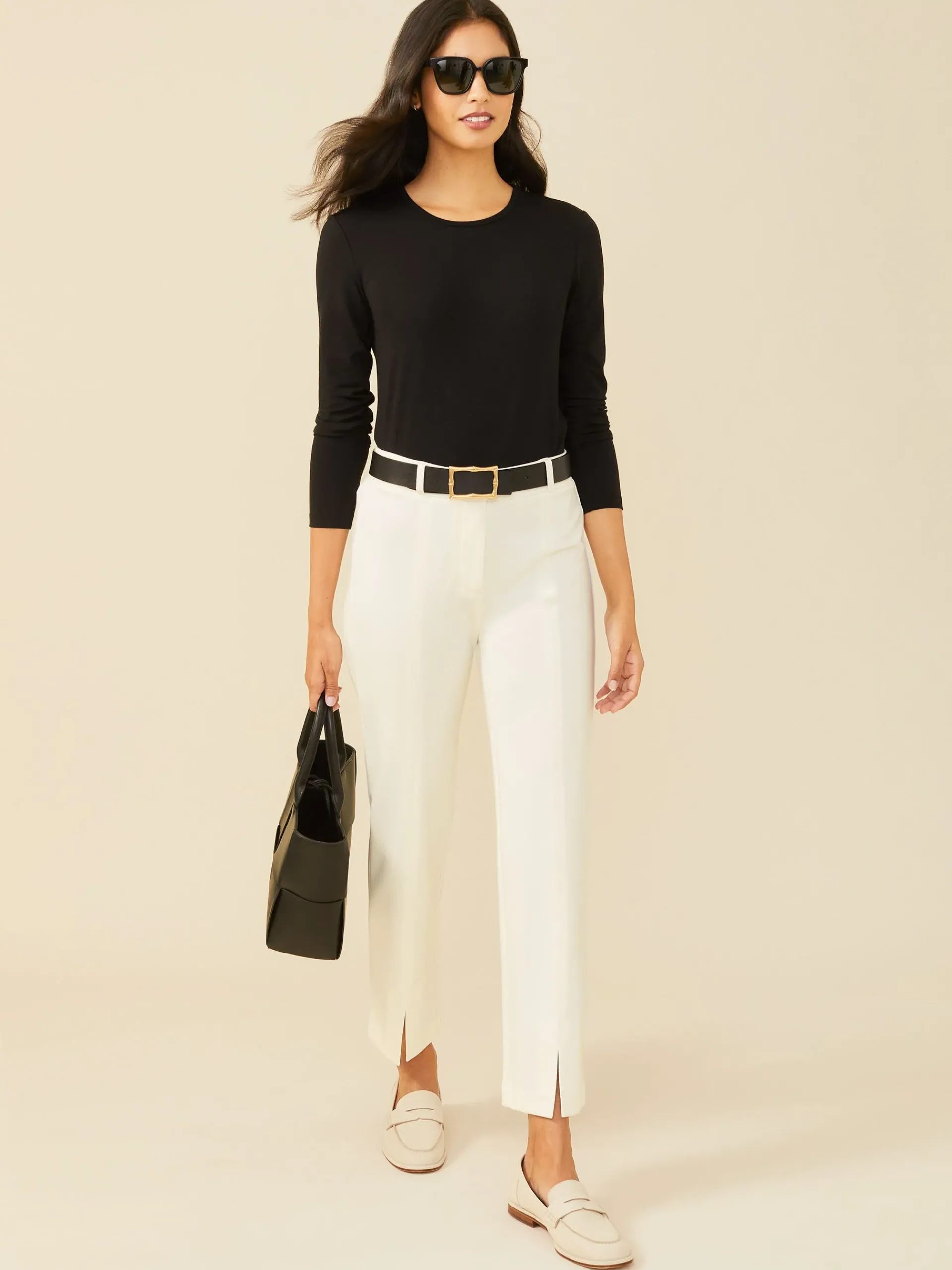 J.McLaughlin Allie Long Sleeve Tee-Women Tops|Tees
