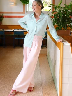 J.McLaughlin Amal Linen Blend Pants-Women Pants