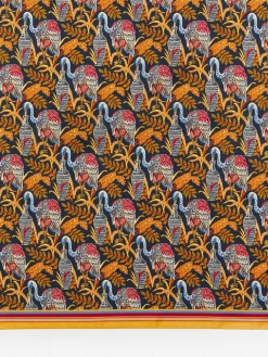 J.McLaughlin Amoura Silk Scarf In Rare Bird Square-Women Scarves