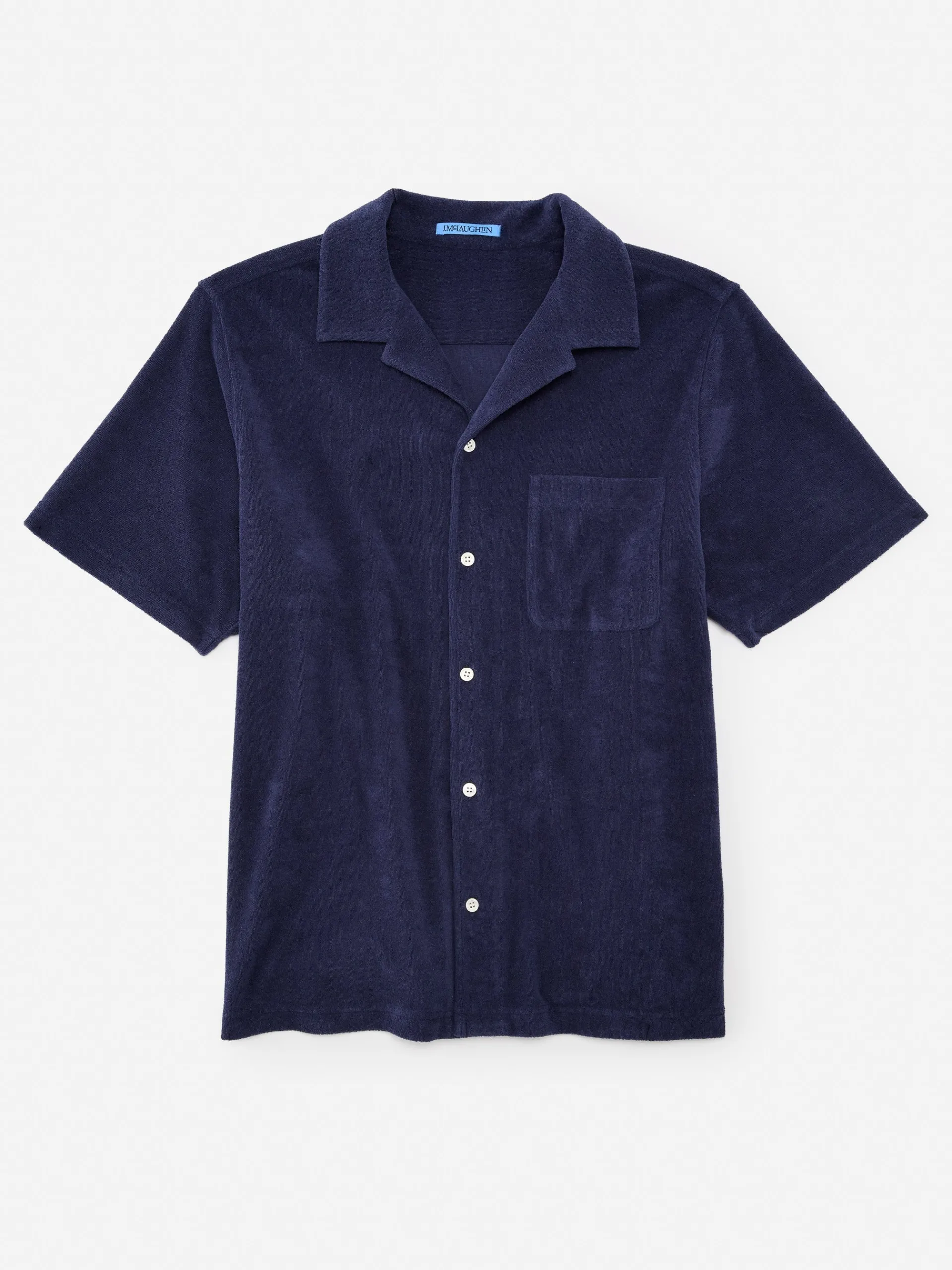 J.McLaughlin Anto Terrycloth Polo- Knits & Polos