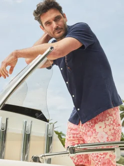 J.McLaughlin Anto Terrycloth Polo- Knits & Polos