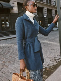 J.McLaughlin Arden Tweed Coat-Women Jackets & Outerwear|Sweaters