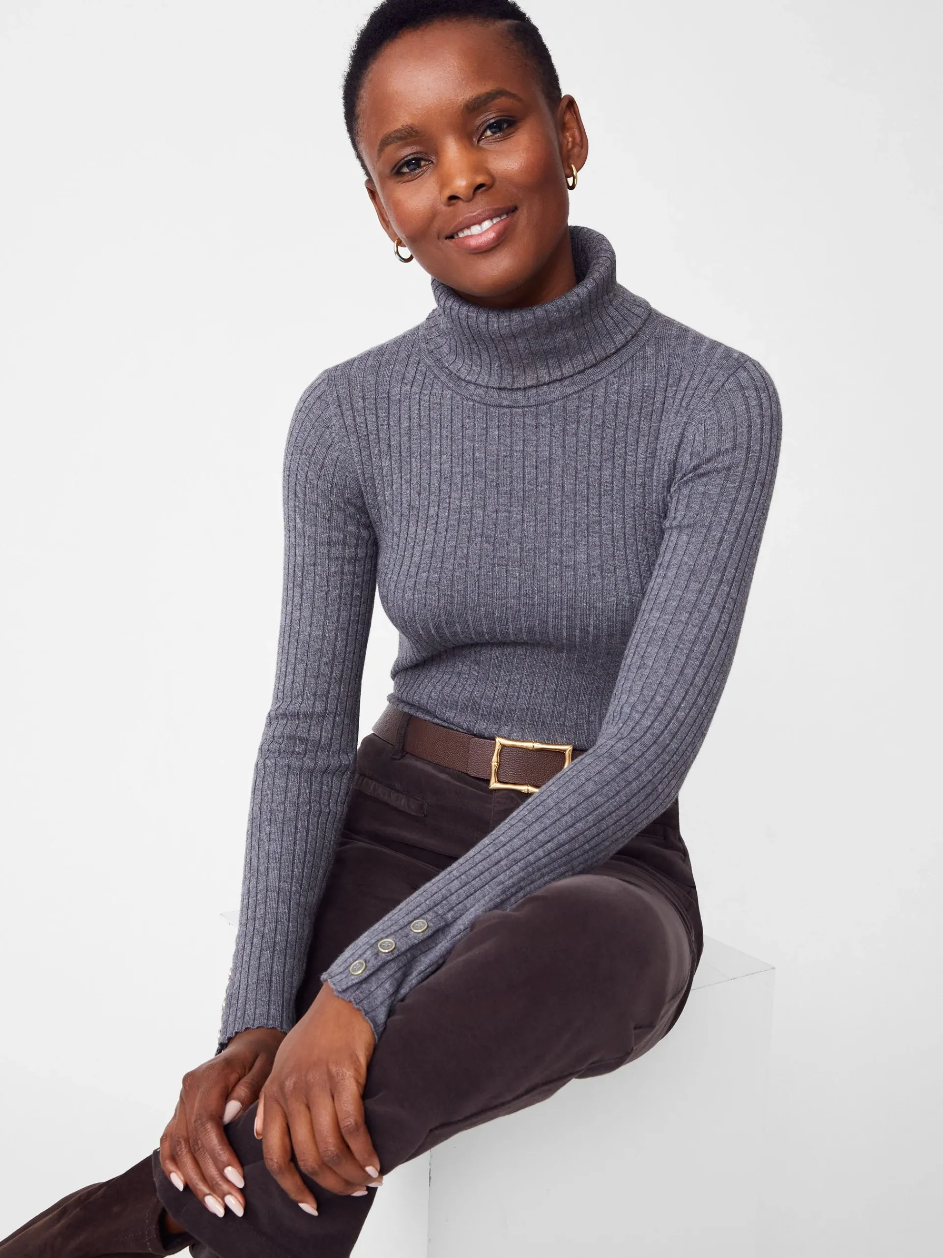 J.McLaughlin Arlette Turtleneck-Women Sweaters