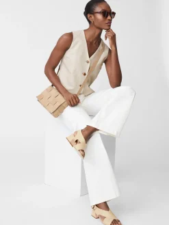 J.McLaughlin Bevin Vest-Women Jackets & Outerwear|Suits & Sets