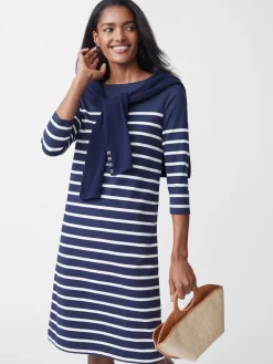 J.McLaughlin Brinker Dress In Stripe-Women Dresses