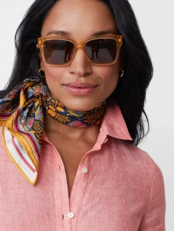 J.McLaughlin Britt Linen Shirt-Women Tops