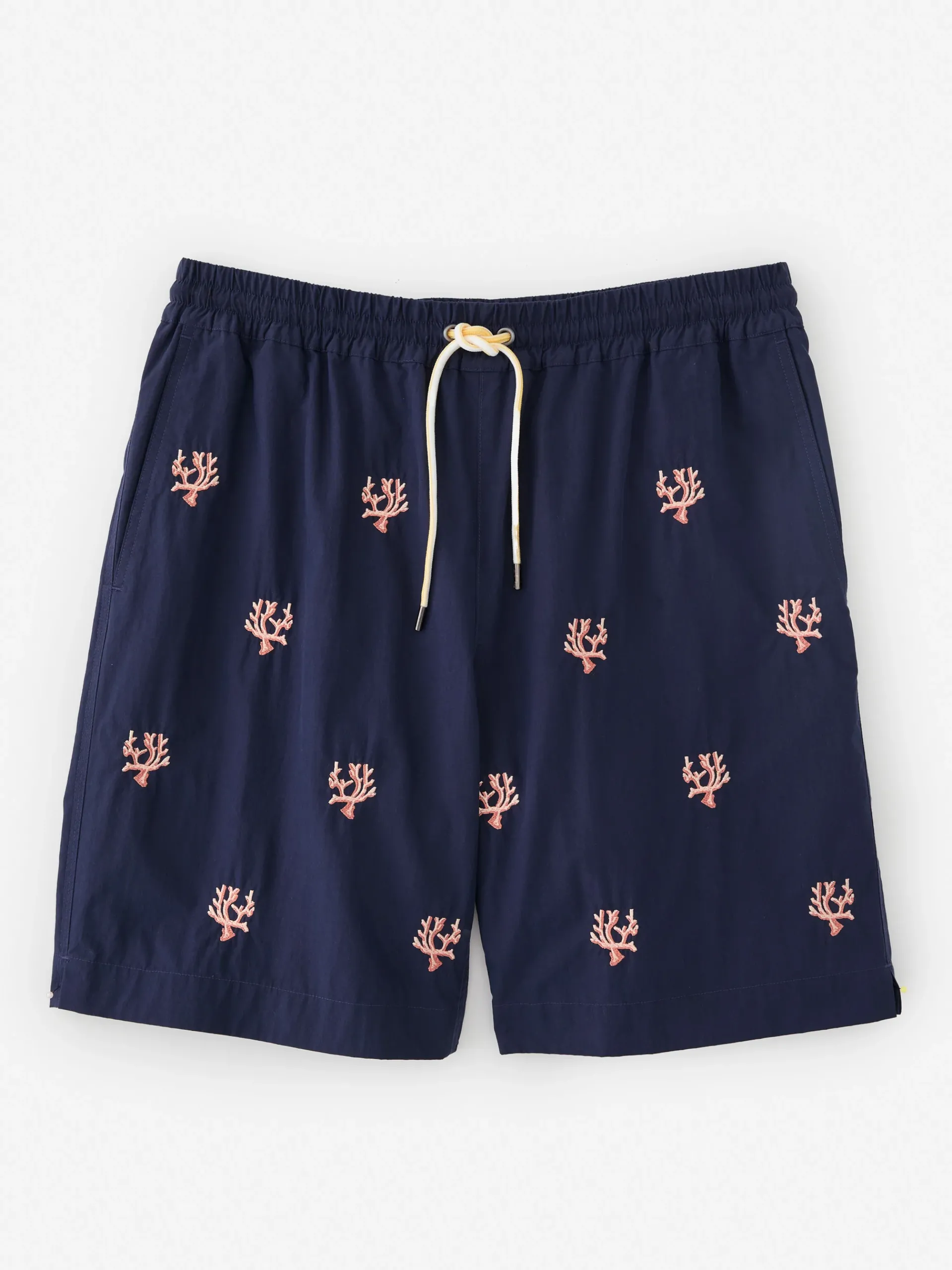 J.McLaughlin Bruce 7" Swim Trunks In Coral- Swim