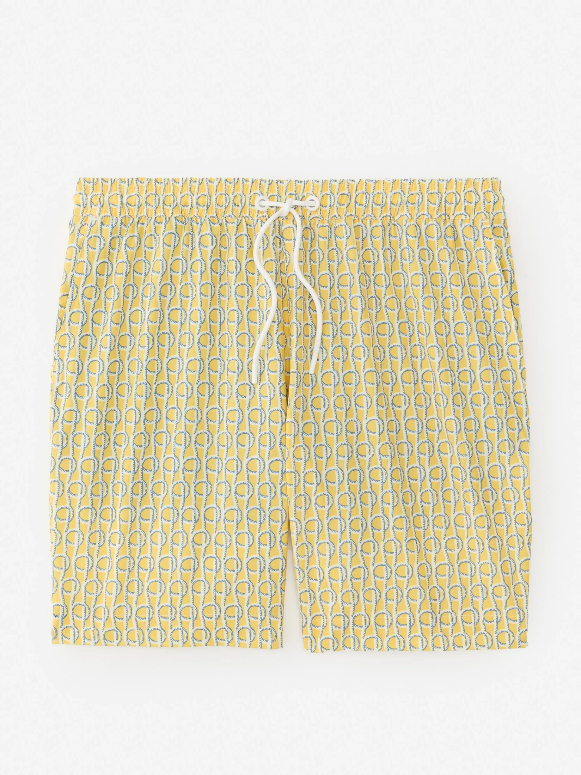 J.McLaughlin Bruce 7" Swim Trunks In Local Catch- Swim