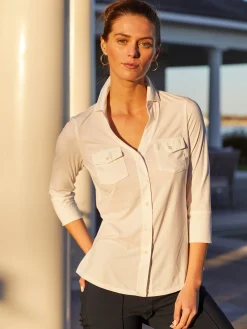 J.McLaughlin Brynn Lyford Jersey Shirt-Women Tops