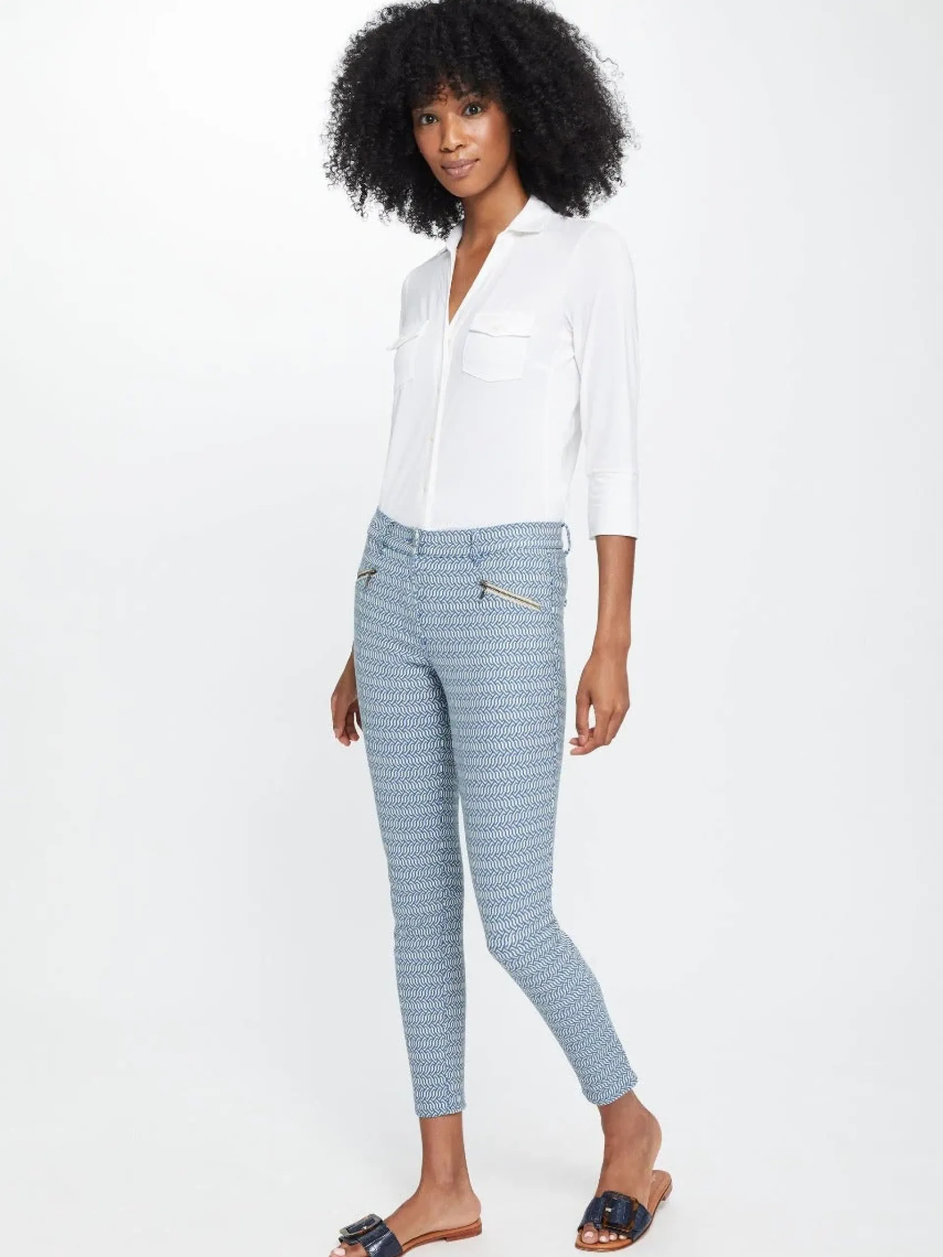 J.McLaughlin Brynn Lyford Jersey Shirt-Women Tops