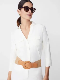 J.McLaughlin Brynn Lyford Jersey Shirt-Women Tops