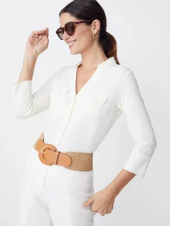 J.McLaughlin Brynn Lyford Jersey Shirt-Women Tops
