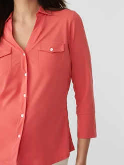 J.McLaughlin Brynn Lyford Jersey Shirt-Women Tops