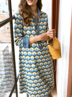 J.McLaughlin Bryony Dress In Mod Squad-Women Dresses
