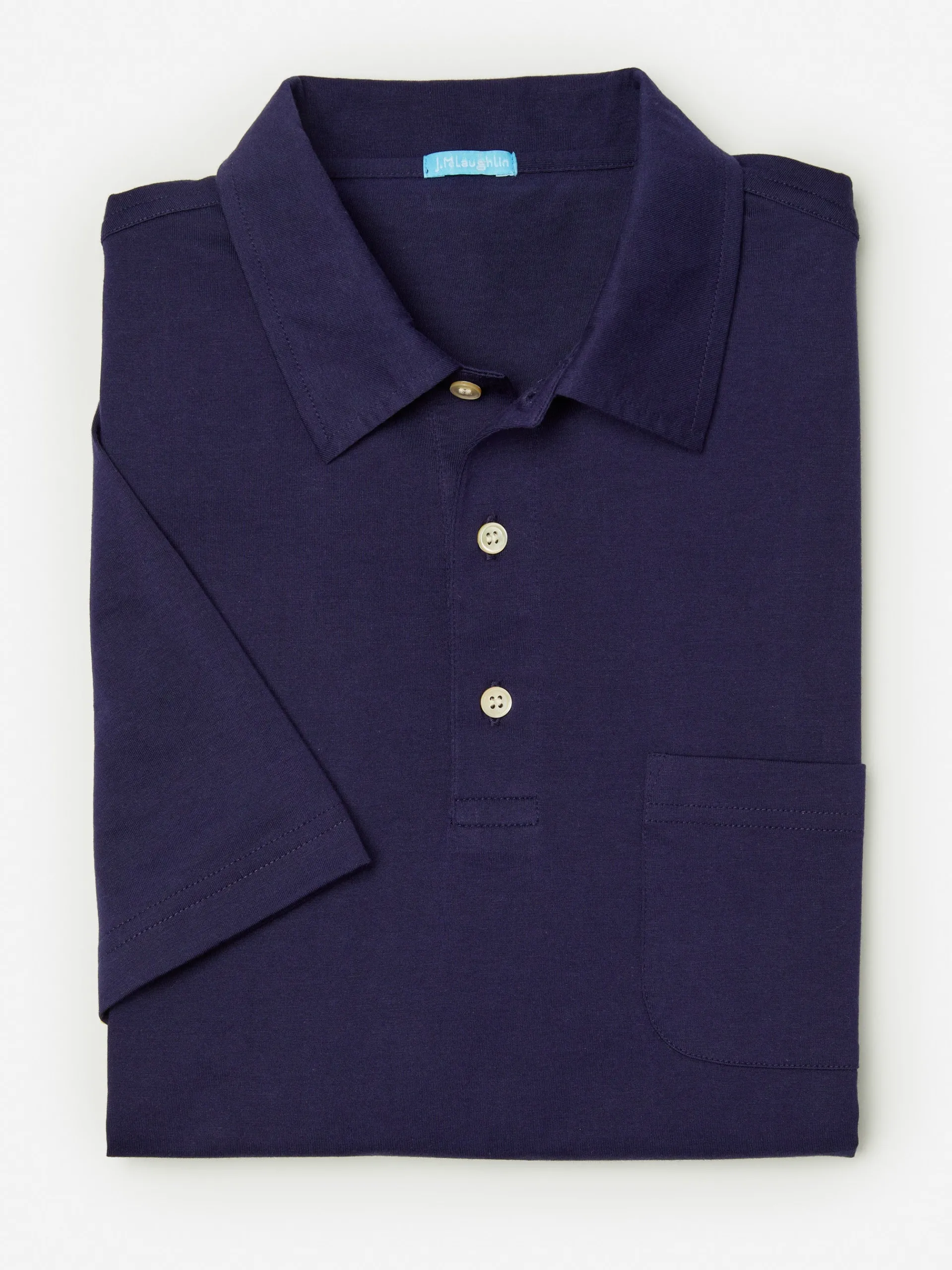 J.McLaughlin Callahan Cotton Polo- Knits & Polos