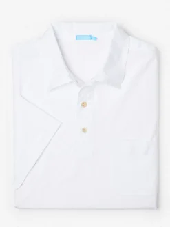 J.McLaughlin Callahan Cotton Polo- Knits & Polos
