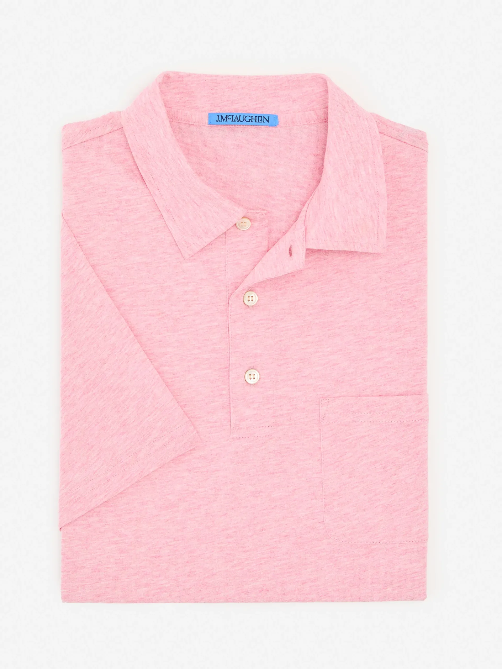 J.McLaughlin Callahan Cotton Polo- Knits & Polos