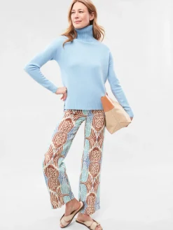 J.McLaughlin Carter Linen Pants In Carriage House Floral-Women Pants