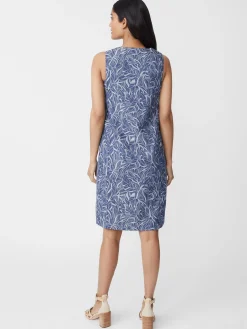 J.McLaughlin Charlee Dress In Leaf Lover Jacquard-Women Dresses