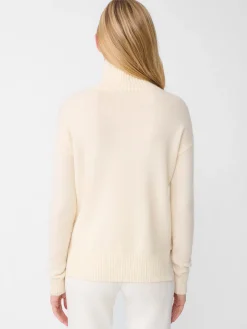 J.McLaughlin Clara Cashmere Turtleneck-Women Sweaters