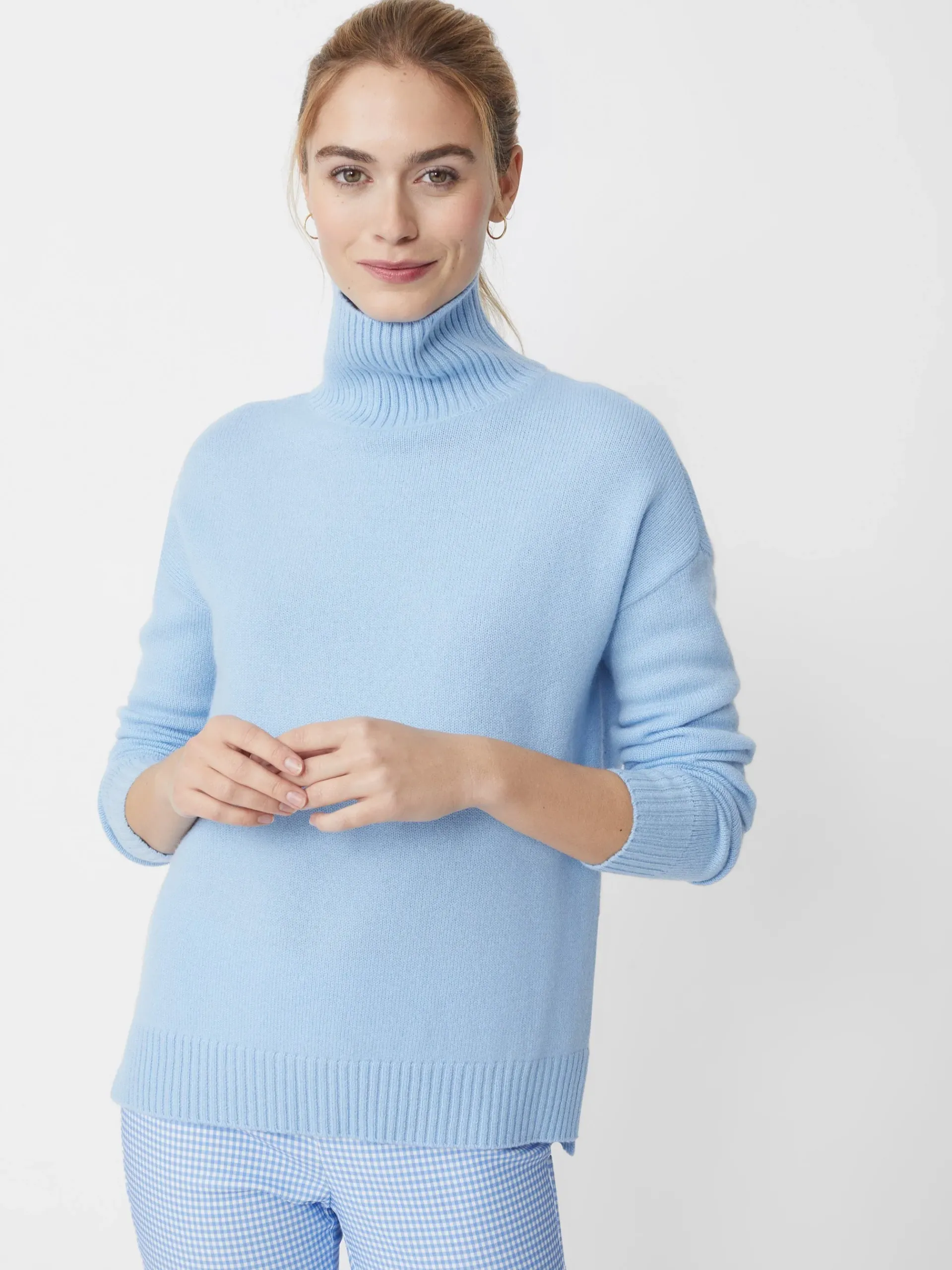 J.McLaughlin Clara Cashmere Turtleneck-Women Sweaters