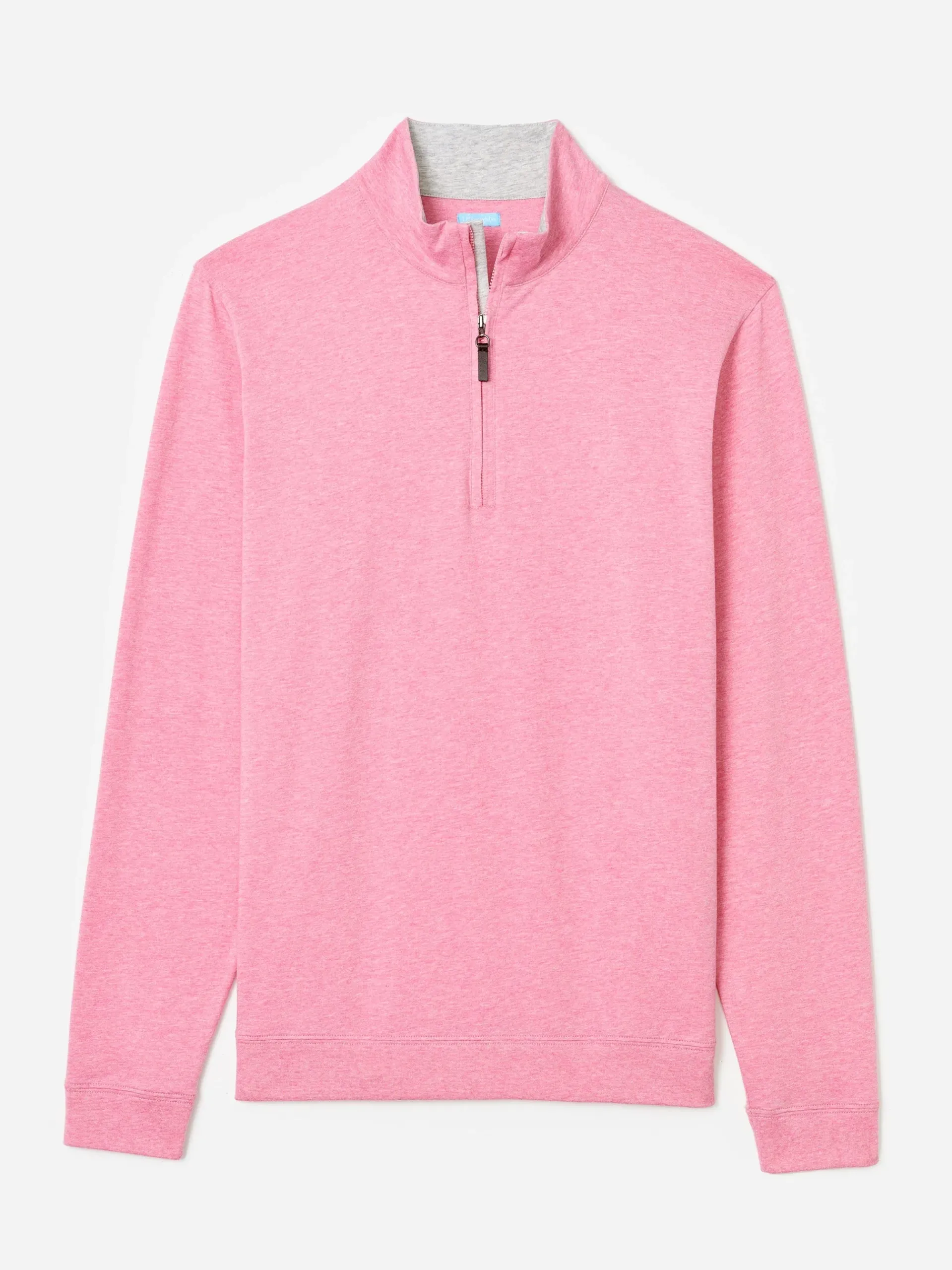 J.McLaughlin Clermont Cotton 1/4 Zip- Knits & Polos