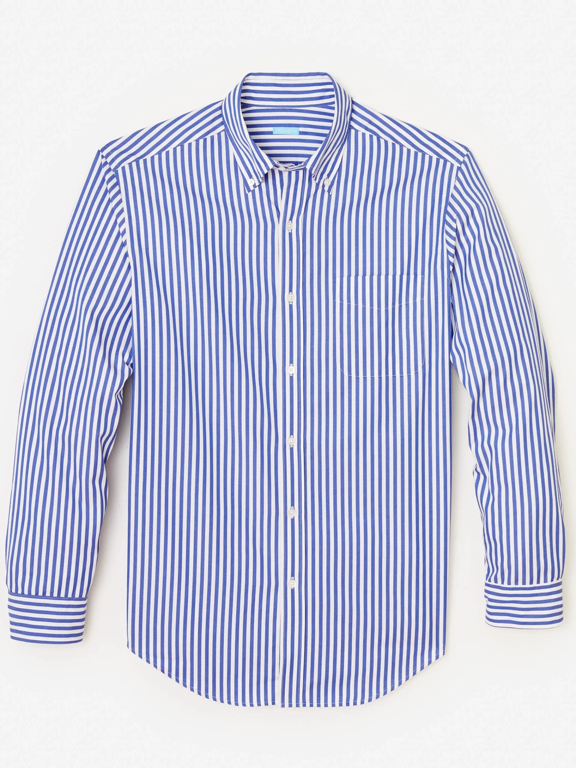 J.McLaughlin Collis Classic Fit Shirt In Bengal Stripe- Shirts