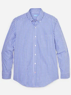 J.McLaughlin Collis Classic Fit Shirt In Gingham- Shirts