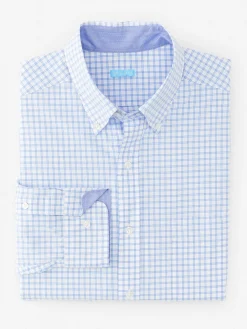 J.McLaughlin Collis Classic Fit Shirt In Check- Shirts