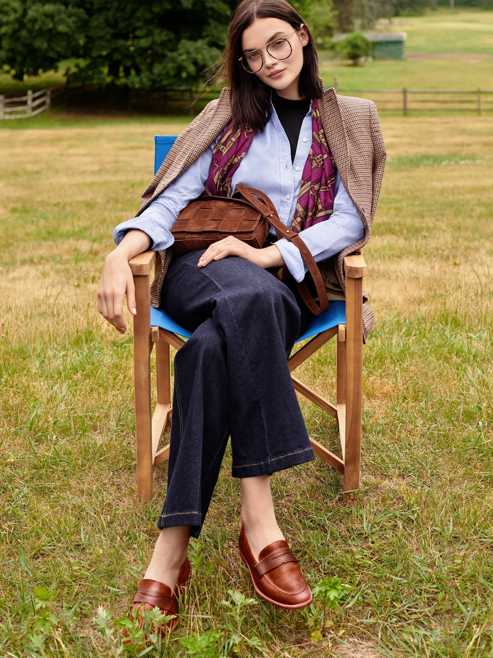 J.McLaughlin Concetta Leather Loafers-Women Loafers