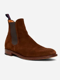 J.McLaughlin Crenshaw Suede Chelsea Boots- Shoes & Accessories|Loafers