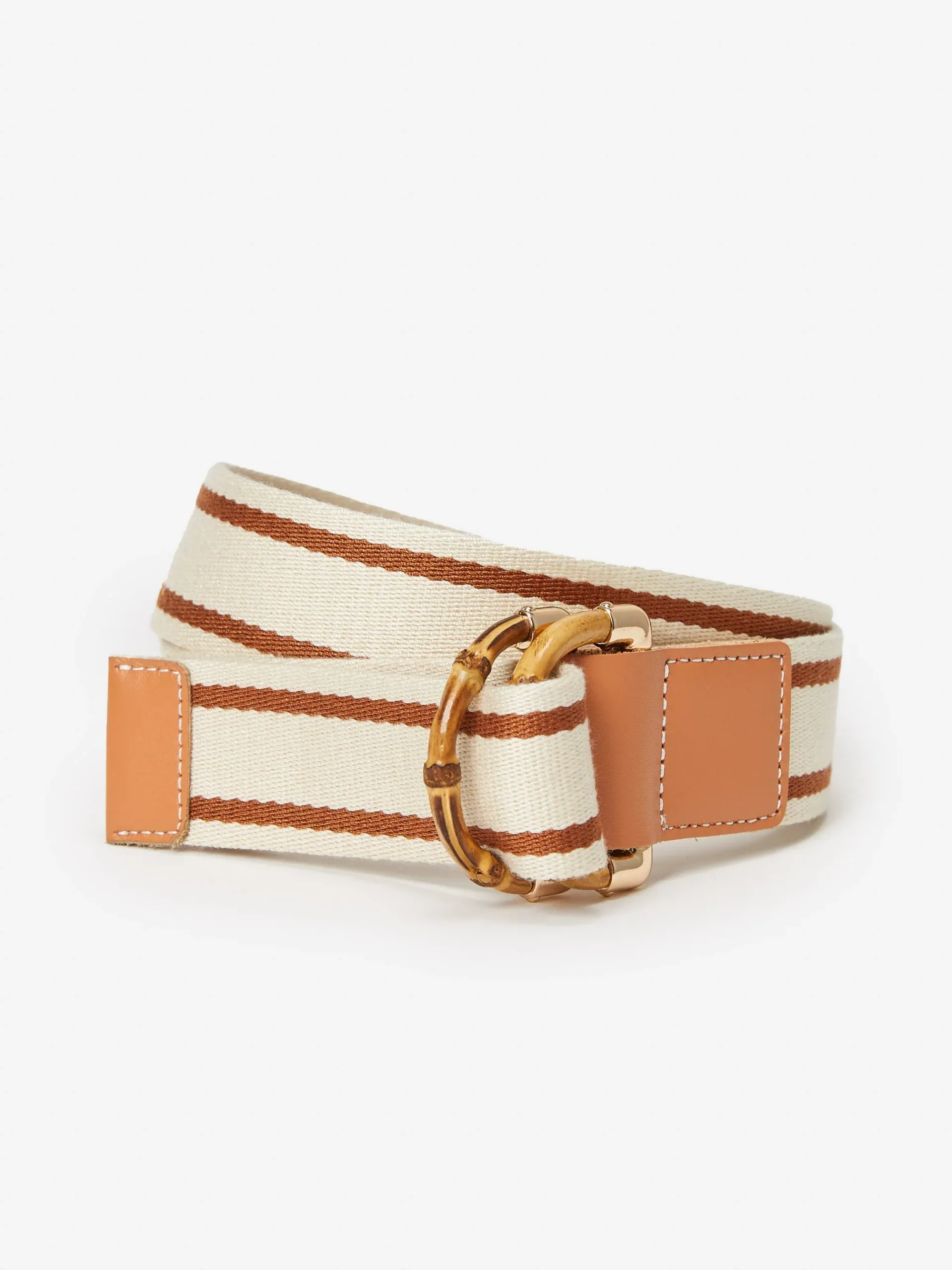 J.McLaughlin Dockside Belt In Stripe-Women Shoes & Accessories|Belts