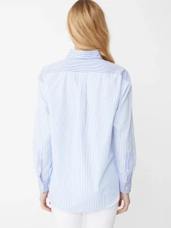 J.McLaughlin Dylan Shirt In Stripe-Women Tops