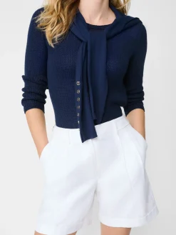 J.McLaughlin Ebba Linen Shorts-Women Shorts