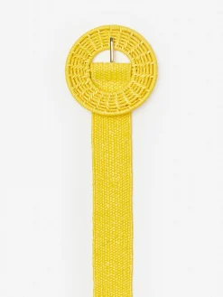 J.McLaughlin Elizabeth Raffia Belt-Women Shoes & Accessories|Belts