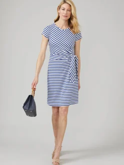 J.McLaughlin Elora Dress In Bangle Stripe-Women Dresses