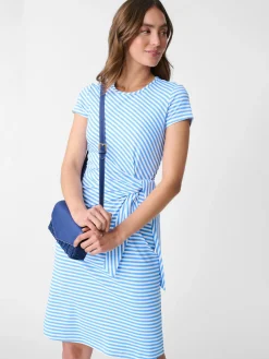 J.McLaughlin Elora Dress In Mini Bangle Stripe-Women Dresses