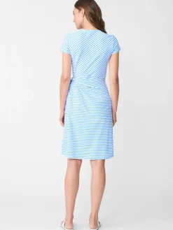 J.McLaughlin Elora Dress In Mini Bangle Stripe-Women Dresses
