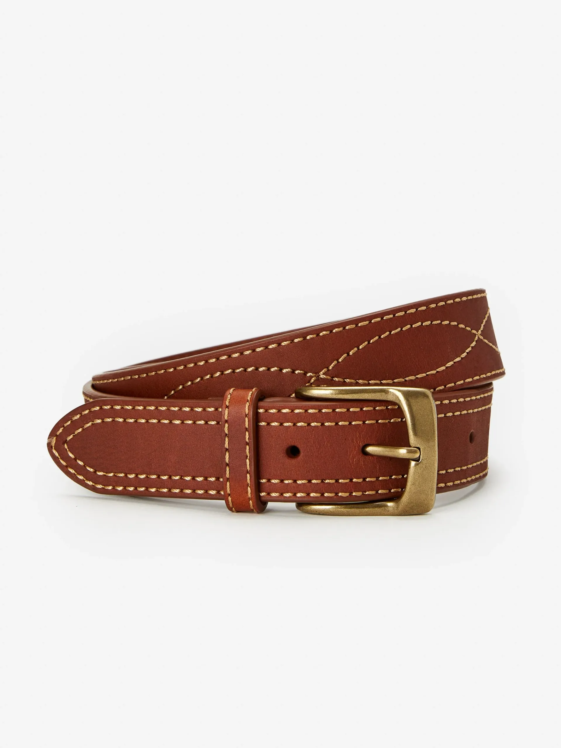 J.McLaughlin Embroidered Leather Belt- Shoes & Accessories|Belts