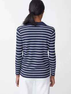 J.McLaughlin Fairfax Sweater In Stripe-Women Sweaters