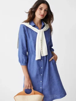 J.McLaughlin Flor Linen Dress-Women Dresses