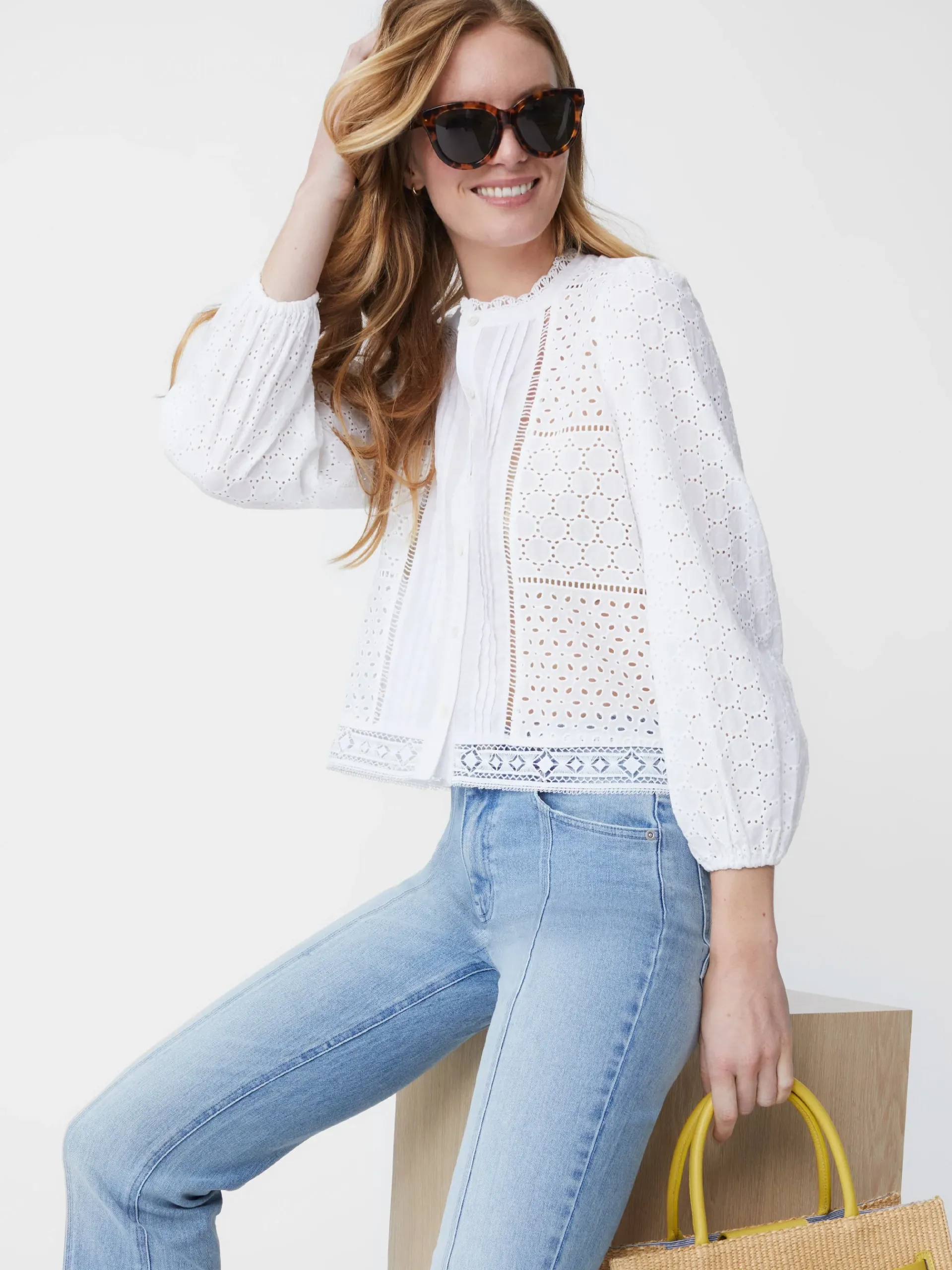 J.McLaughlin Francoise Blouse-Women Tops