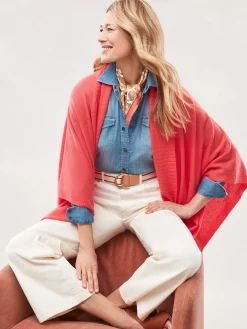 J.McLaughlin Geraldine Cashmere Wrap-Women Jackets & Outerwear|Sweaters