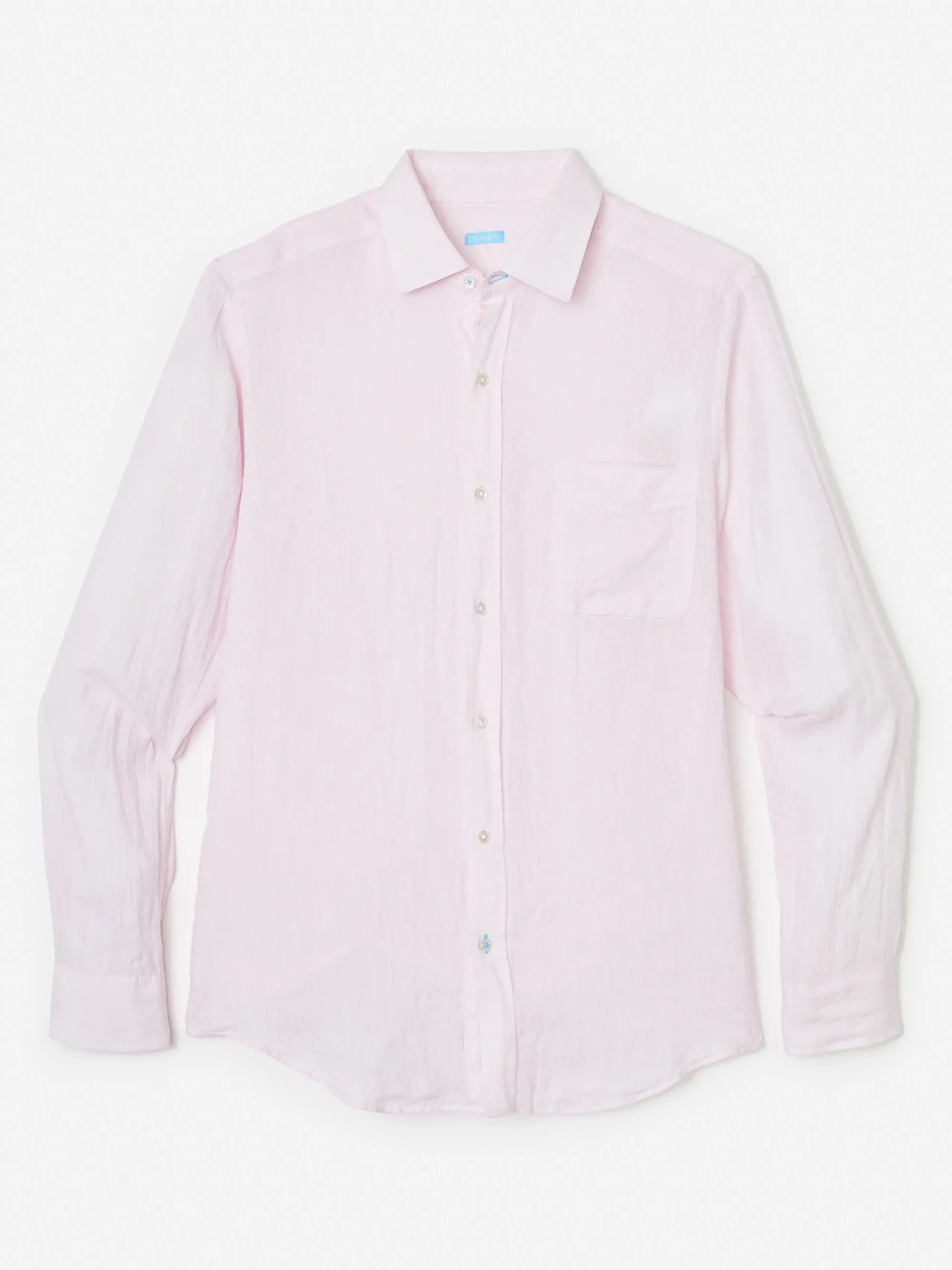 J.McLaughlin Gramercy Classic Fit Linen Shirt- Shirts