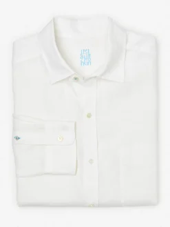 J.McLaughlin Gramercy Classic Fit Linen Shirt- Shirts