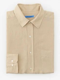 J.McLaughlin Gramercy Classic Fit Linen Shirt- Shirts