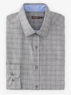 J.McLaughlin Gramercy Modern Fit Shirt In Plaid- Shirts