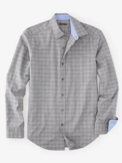 J.McLaughlin Gramercy Modern Fit Shirt In Plaid- Shirts
