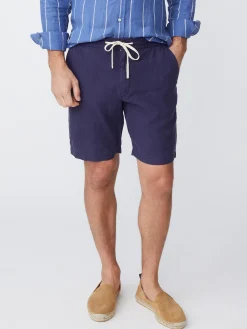 J.McLaughlin Griffin 7" Linen Shorts- Shorts