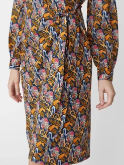 J.McLaughlin Isolde Dress In Rare Bird-Women Dresses